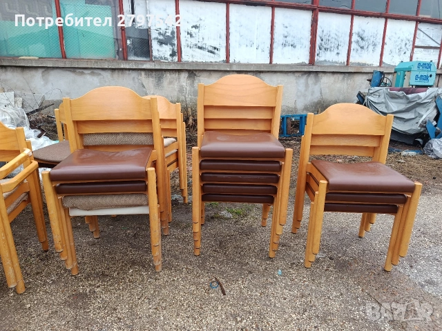Дървени столове А145, снимка 4 - Столове - 53484083