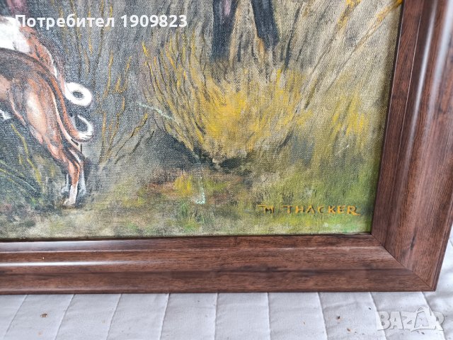 Маслена картина, снимка 2 - Картини - 41589938