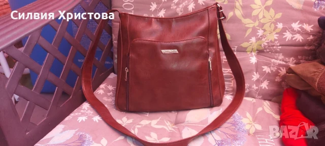 Продавам оригинална чанта от естествена кожа, снимка 5 - Чанти - 51430807