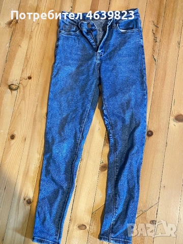 Дамски сини дънки 