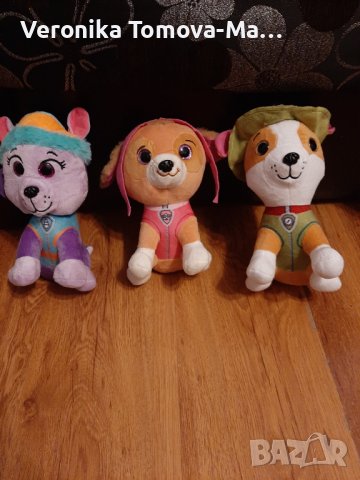 Еверест, Тракър и Скай от Пес патрул