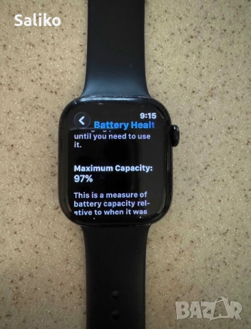 Apple Watch Series 10 97% батерия, снимка 5 - Смарт часовници - 53567663