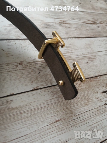 Дамски колан 2см с модна тока, снимка 2 - Колани - 53438942