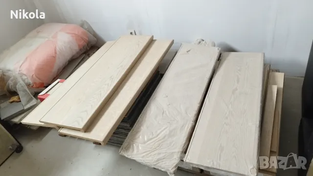 Дъбов плот - дъбови стъпала 5бр 118,5/ 34/ 2 избелен дъб, снимка 15 - Строителни материали - 48951489