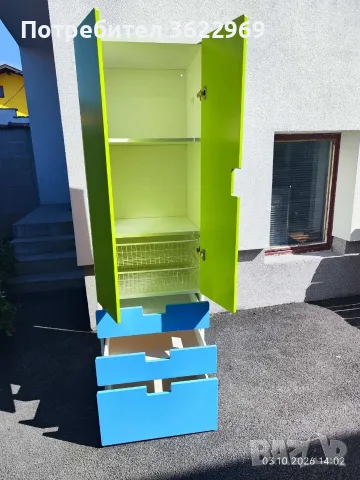Гардероб ikea stuva, снимка 3 - Гардероби - 56345231