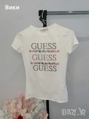 Тениска Guess размер S, снимка 3 - Тениски - 49890261