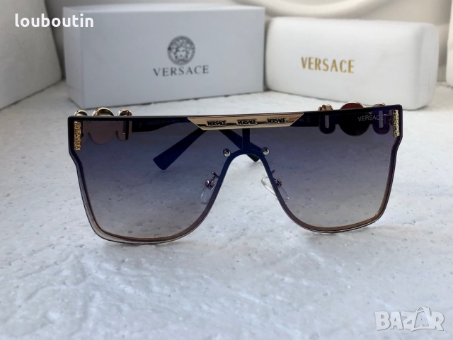 Versace VE 2022 унисекс слънчеви очила маска,мъжки,дамски слънчеви очила, снимка 4 - Слънчеви и диоптрични очила - 36061879