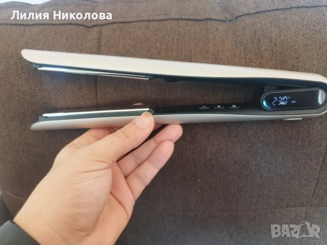 !!!Ново!!! SILK'N SilkyStraight инфраред преса за изправяне, снимка 4 - Преси за коса - 48859825