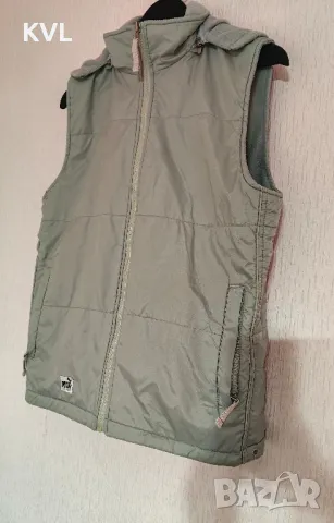 Грейка с две лица с качулка, М, снимка 2 - Елеци - 49016001