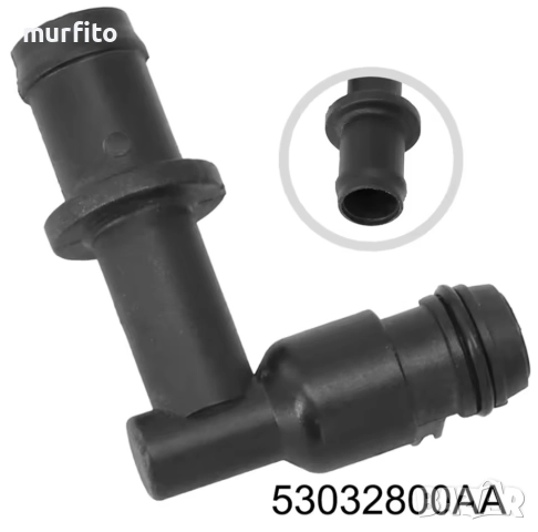 Клапан картерни газове, PCV, Jeep, Dodge 3.7L V6, 4.7L V8