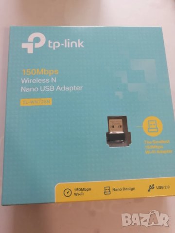 USB NANO USB WI-FI адаптер, снимка 2 - Мрежови адаптери - 48927964