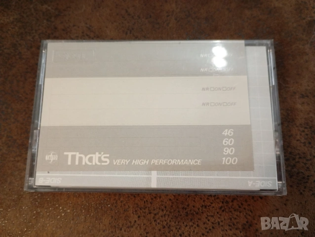 That's MG-X 90 Метална аудио касета, снимка 2 - Аудио касети - 53850748