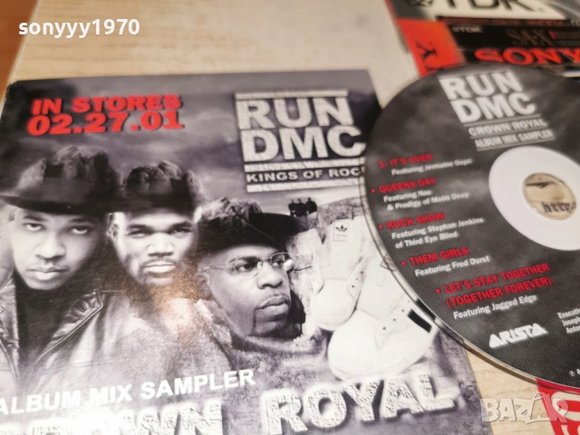 RUN DMC-ORIGINAL CD 0203261835, снимка 16 - CD дискове - 53684398