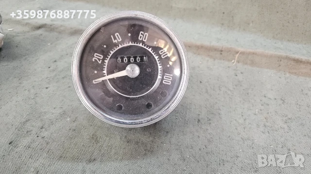 Скоростомер Шкода Ретро Чешки Ява , снимка 2 - Части - 50609467