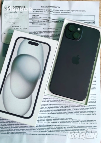 iPhone 15 Гаранция, Като нов/Бартер