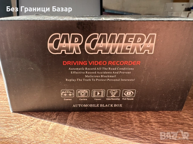 Нова Автомобилна камера 2K с широк ъгъл и G-sensor за видеорегистрация кола автомобил, снимка 2 - Друга електроника - 53124311