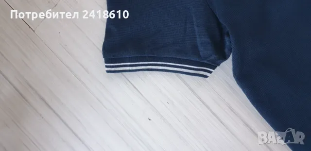 Hugo Boss Cirkle Pique Cotton  Mens Size M  ОРИГИНАЛНА Тениска!, снимка 11 - Тениски - 50338077