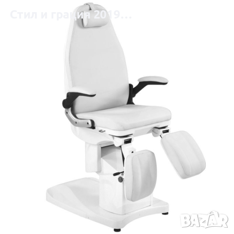 Стол за педикюр Azzurro 709A (3 мотора) - сив/бял, снимка 5 - Педикюр и маникюр - 44514128