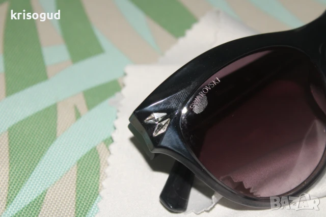 Оригинални дамски слънчеви очила SWAROVSKI, пълен комплект, снимка 10 - Слънчеви и диоптрични очила - 51284706