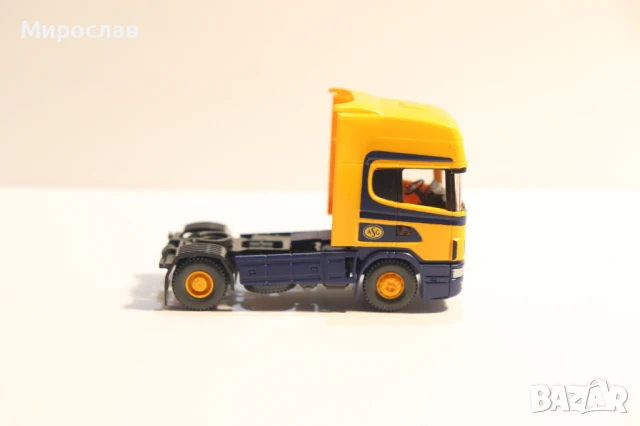 WIKING H0 1/87 SCANIA KАМИОН МОДЕЛ ТИР, снимка 3 - Колекции - 51073285