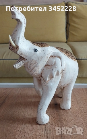 дърворезба фигура слон голяма за ценители 