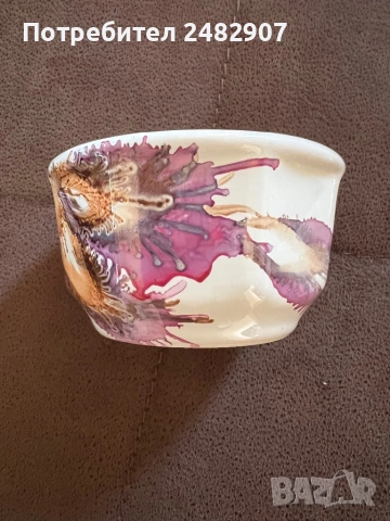 Стара порцеланова захарница, снимка 13 - Антикварни и старинни предмети - 53615168