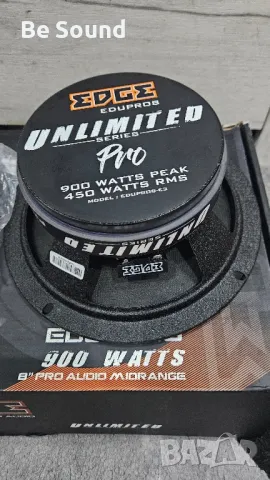 Мидрейндж 8'/20см Средночестотни Говорители EDGE Unlimited series 450w Rms 900w Max , снимка 10 - Тонколони - 47817635