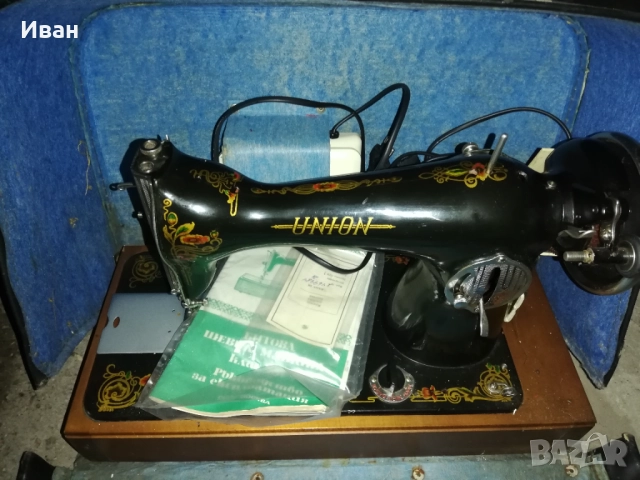 Eлектрическа шевна машина UNION, снимка 2 - Шевни машини - 52352164