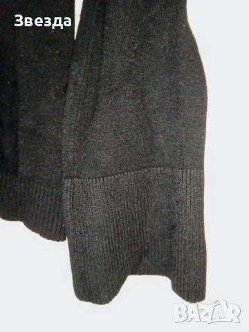 Пуловер с шал яка с ликра, снимка 3 - Блузи с дълъг ръкав и пуловери - 42404538