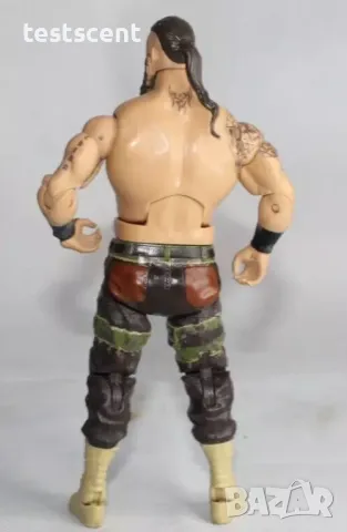 Екшън фигура WWE Braun Strowman Брон Строуман Elite Mattel играчка figure bald, снимка 3 - Колекции - 48386480