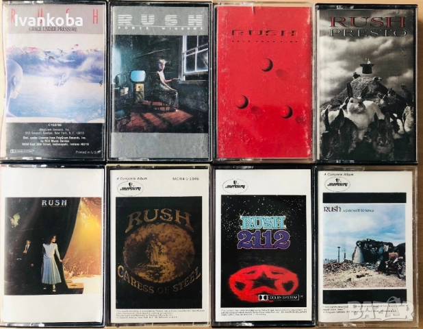 Rush - оригинални аудио касети класически рок / прог рок, снимка 2 - Аудио касети - 52080207