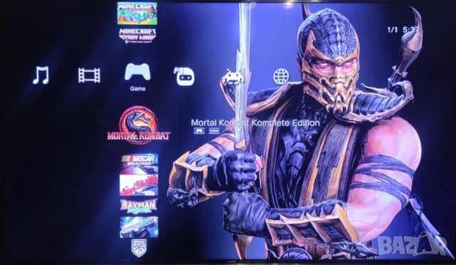 PS3-Superslim 250 gb+20 Игри+1 Джойстик , снимка 4 - PlayStation конзоли - 52534497