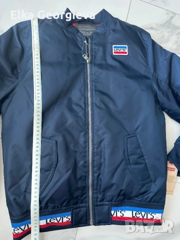 Оригинално ниво детско яке Levi’s за момче 12-13 год, снимка 8 - Детски якета и елеци - 53582737