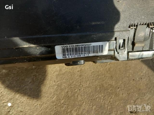 Километраж за мерцедес w210 фейс, снимка 2 - Части - 50500012