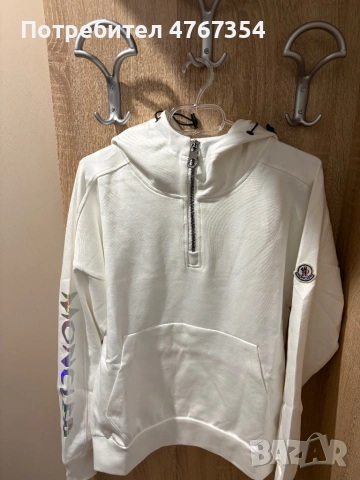 Дамско бяло горнище Moncler