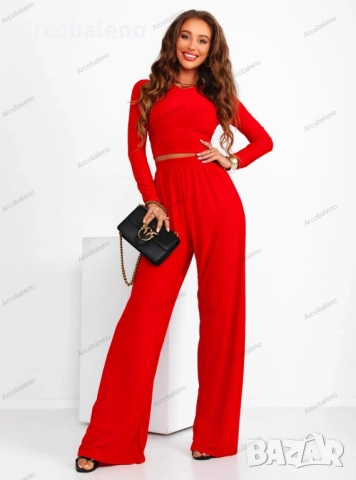 Дамски комплект от две части блуза и панталон Belesse, 4цвята , снимка 10 - Комплекти - 51554897