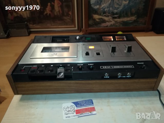 AKAI GXC-38D DECK-MADE IN JAPAN ВНОС SWEDEN L1106231101, снимка 4 - Декове - 41097616