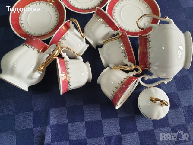 Порцеланов сервиз за кафе - Зайчар-Югославия, снимка 4 - Сервизи - 41242766