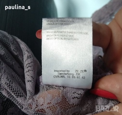 Луксозна дантелена блуза "Ze-ze" / голям размер , снимка 6 - Блузи с дълъг ръкав и пуловери - 39830848