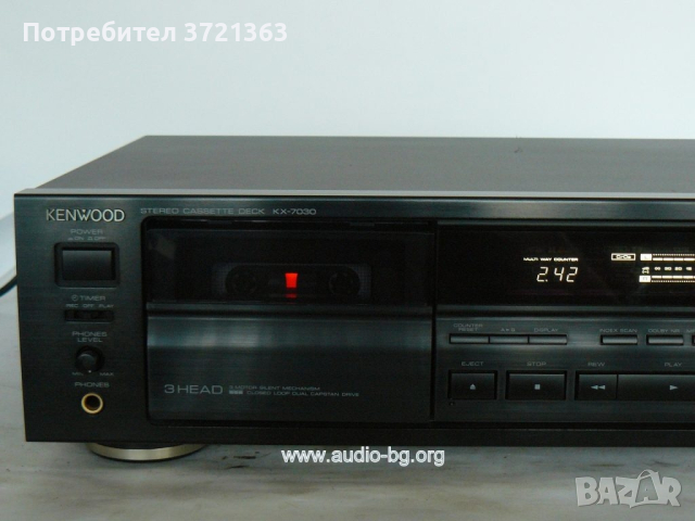 Kenwood KX-7030 касетен дек , снимка 2 - Декове - 44573868