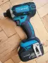 Импакт Makita DTD152, само с батерия (няма зарядно), 165 нютона., снимка 1