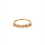 Златен дамски пръстен 1,17гр. размер:55 14кр. проба:585 модел:20034-2