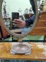 Чудесно много красиво антикварно английско бронзово огледало , снимка 5