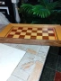 Шах табла48/48 с дърв. фигури пулове,куфар за пикник , снимка 5