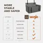 WUGLO Изключително стабилно столче за кола за големи кучета до 26 кг, снимка 3