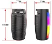 Високоговорител Super Bass Bluetooth преносим безжичен 5W RGB светлина Redare MP3 карта TF/U, снимка 7