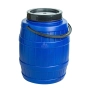 Бидон 12 литра с дръжка, син с форма на буренце, снимка 1