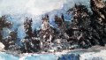 Авторска картина – „ Зимна вечер”., снимка 4