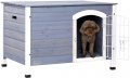 Дървена къща за домашен любимец / къща за куче DHW101836ZC0220S