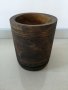 Дървена ваза 18.5 см. , снимка 1 - Други стоки за дома - 40460859